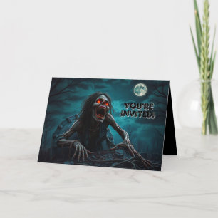 Halloween Zombie ondode Volle Maan