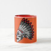 halloween zombie spooky halloween mok design (Midden)