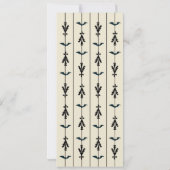 Halloween Zombie Ticket Amusant Horreur Invitation (Dos)