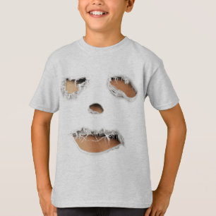 Halloween Zombie Torn Clothing T-shirt