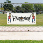 Halloween Zombies Spandoek (Insitu)
