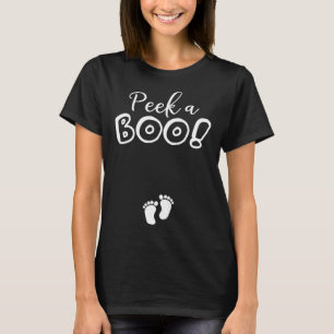 Halloween Zwangerschap Aankondiging Kostuum voor P T-shirt