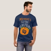 Halloween Zwangerschap Moeder Om Mama Kleine T-shirt (Voorkant volledig)