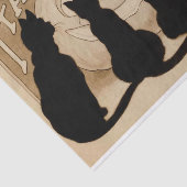  Halloween zwart kattepartijweefsel Tissuepapier (Detail)