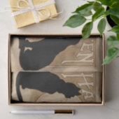  Halloween zwart kattepartijweefsel Tissuepapier (Geschenk)