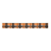 Halloween zwart Sinaasappel en wit geplakt patroon Lint (Voorkant)