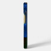 Halloween Zwarte Kat Maanverlichte Silhouet Case-Mate iPhone Case (Achterkant / Links)