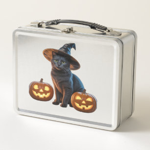 Halloween Zwarte Kat Magie Klassiek T-Shirt
