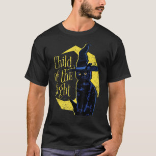 Halloween Zwarte Kat T-shirt