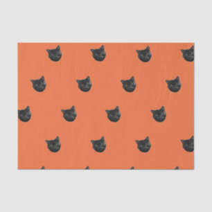 Halloween zwarte kat weefsel papier cadeau zak stu