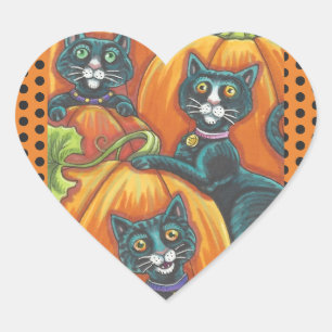 HALLOWEEN ZWARTE VANGST EN MUIS STICKERS BLADJE