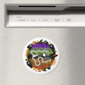 HalloweenAthon Cirkel Spel Board Magneet (Insitu (Vaatwasser))