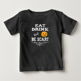 Halloweenfeest Eet, Drink & Wees eng Pompoen gezic