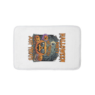 Halloweenfeest Geen nummers Alleen traktaties Zonn Badmat