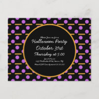 Halloweenfeest Geometrische Vormen Patroon