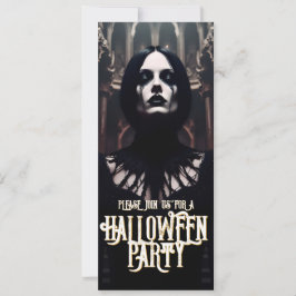 Halloweenfeest - Gothic Dark Invitation