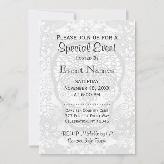 Halloweenfeest | Hete roze en blauwe gloed Kaart (Voorkant)