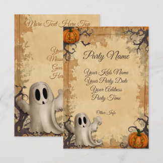 Halloweenfeest Kaart