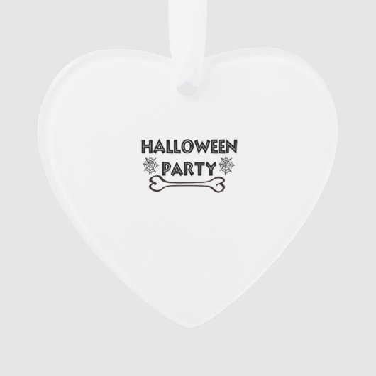 Halloweenfeest Ornament (voorkant)