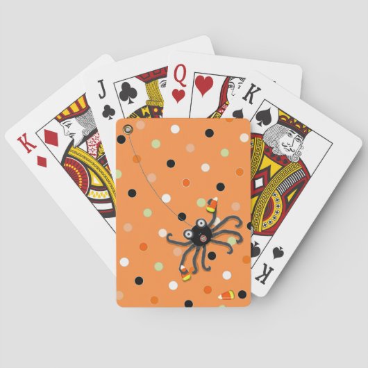 Halloweenfeest Pokerkaarten (Achterkant)