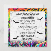 Halloweenfeest | Psychedelische zombies (Achterkant)