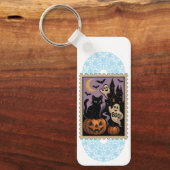 Halloweenfeest Sleutelhanger (Voorkant)