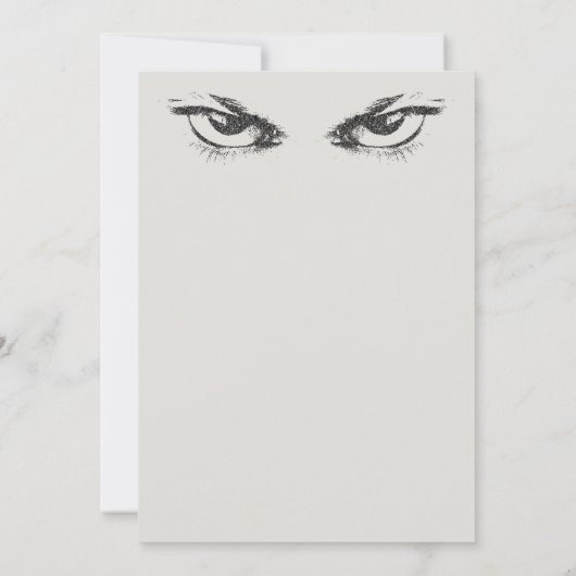 Halloweenfeest uitnodiging (Achterkant)