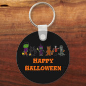 HalloweenFriends, Happy Halloween Sleutelhanger (Voorkant)
