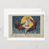  Halloweengedicht Briefkaart (Voorkant / Achterkant)