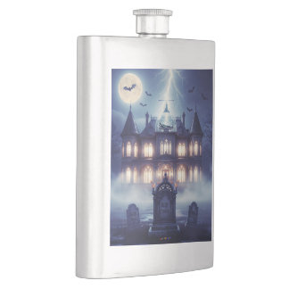 Halloweenhuis met Frankie, donkerblauw Flacon
