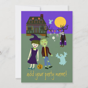 Halloweenies Invitation 2