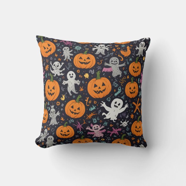halloweenkussen kussen (Voorkant)