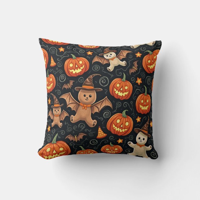 halloweenkussen kussen (Voorkant)