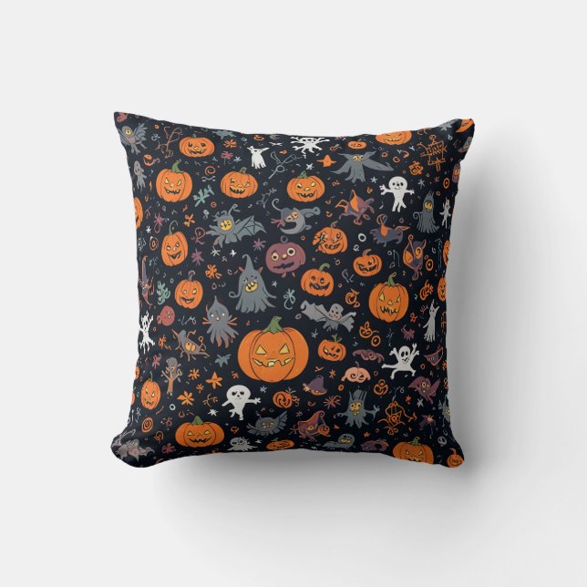 halloweenkussen kussen (Voorkant)