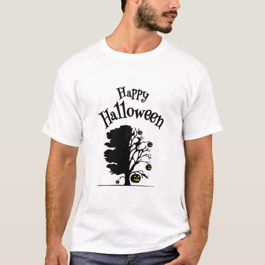 Halloweenmonsters komen uit graven t-shirt (Voorkant)