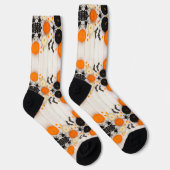 Halloweenpompoen Sokken (Rechts)