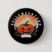 HalloweenTown 1998 Essential T-shirt Ronde Button 5,7 Cm (Voorkant)