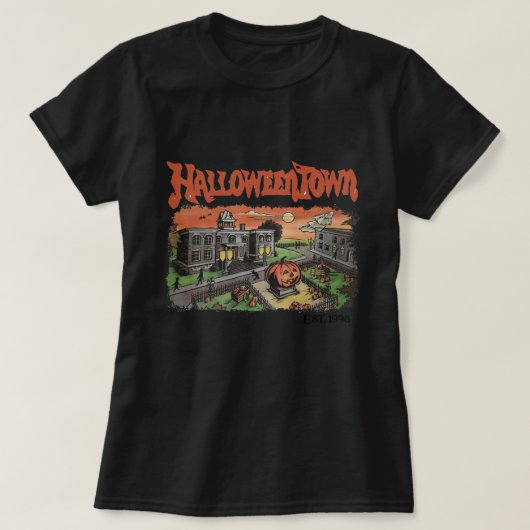 halloweentown t-shirt (Design voorkant)