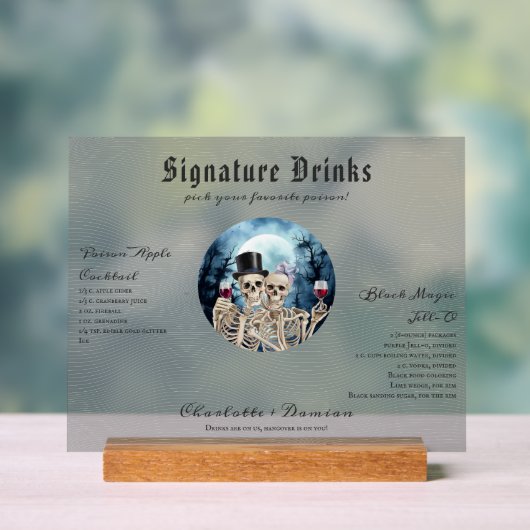 Hallowen Gothic Skuls Tarot Le Mariage des amoureu (Neutre)