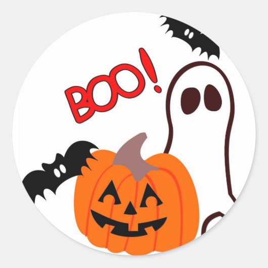 hallowen sticker (Voorkant)