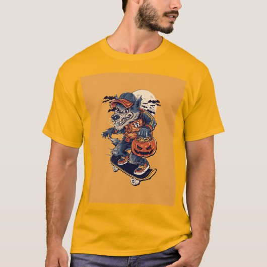 Hallowen T-shirt (Voorkant)