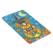 HALLOWEWEEN CITROUILLE POODLE, CHIEN MAGNET (Côté Droit)