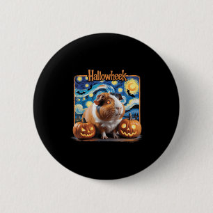 Hallowheek Guinee G Halloween Kunst Ronde Button 5,7 Cm