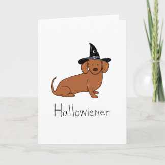 Hallowiener - de Hond van het Worstje van Kaart
