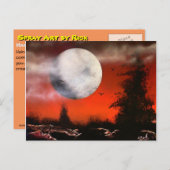 Hallow's Eve Briefkaart (Voorkant / Achterkant)