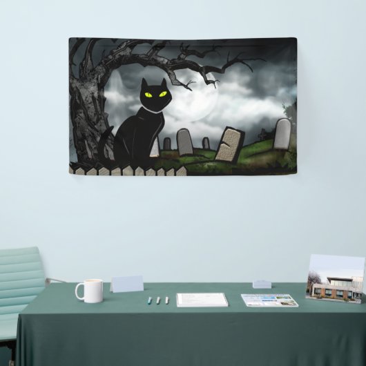 Hallows Graveyard Halloween Spandoek (Beurs)