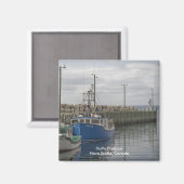 Hall's Harbour Magnet (Recto/Verso)