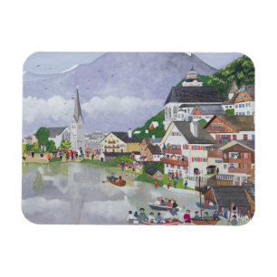 Hallstadt Oostenrijk 1995 Magneet