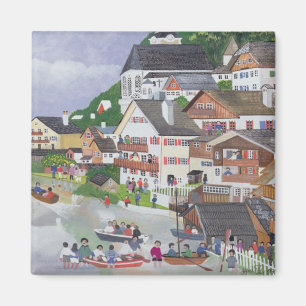 Hallstadt Oostenrijk 1995 Magneet