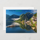 Hallstatt Austria Briefkaart (Voorkant / Achterkant)